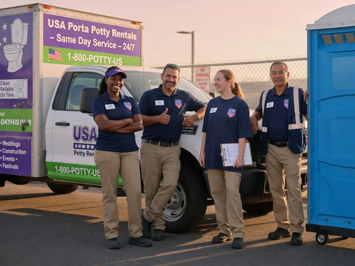 Porta Potty Rental company in Scottville, MI